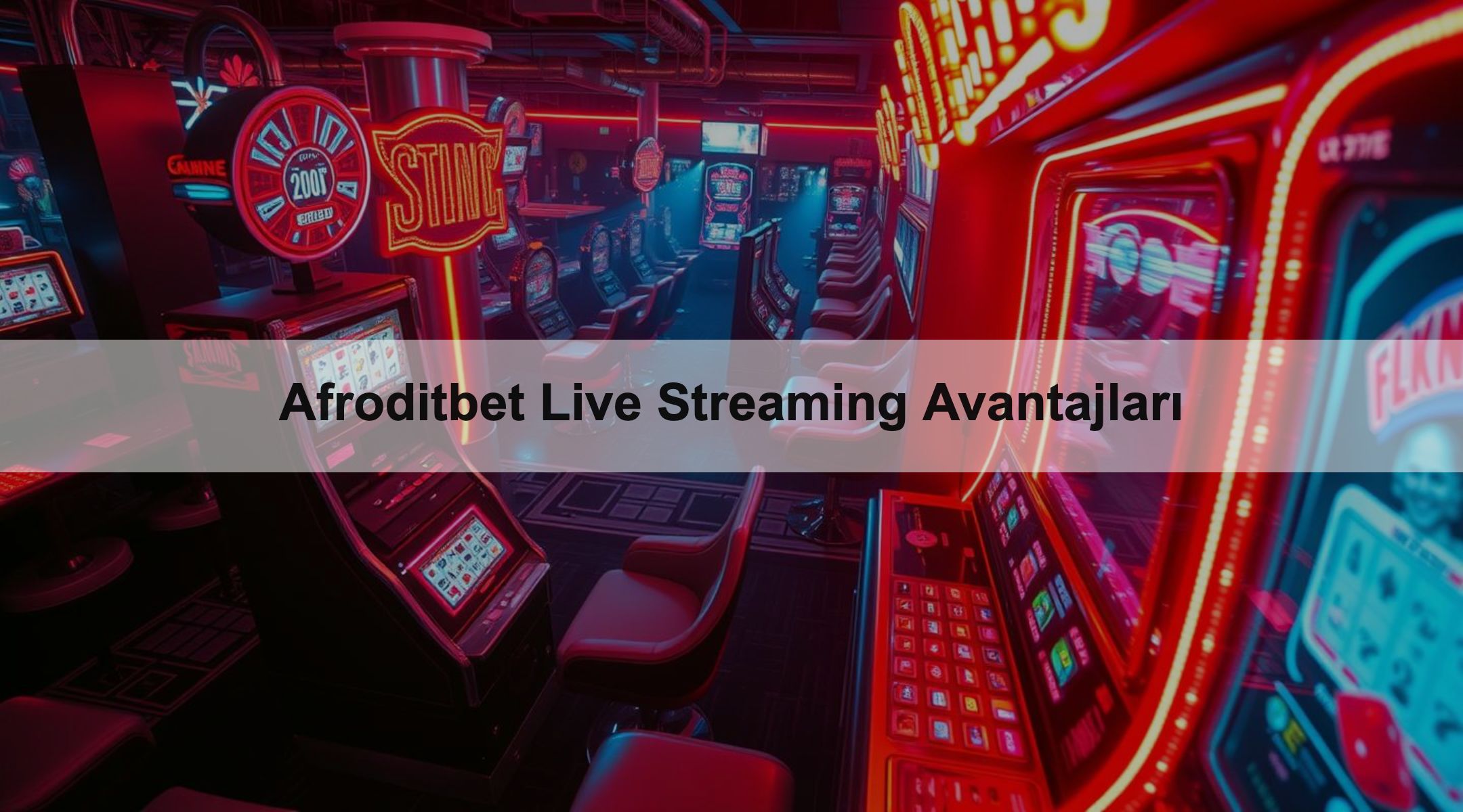 Afroditbet Live Streaming Avantajları