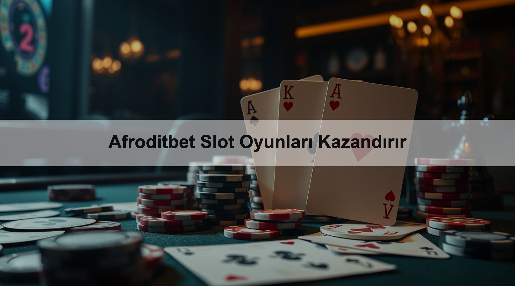 Afroditbet Slot Oyunları Kazandırır