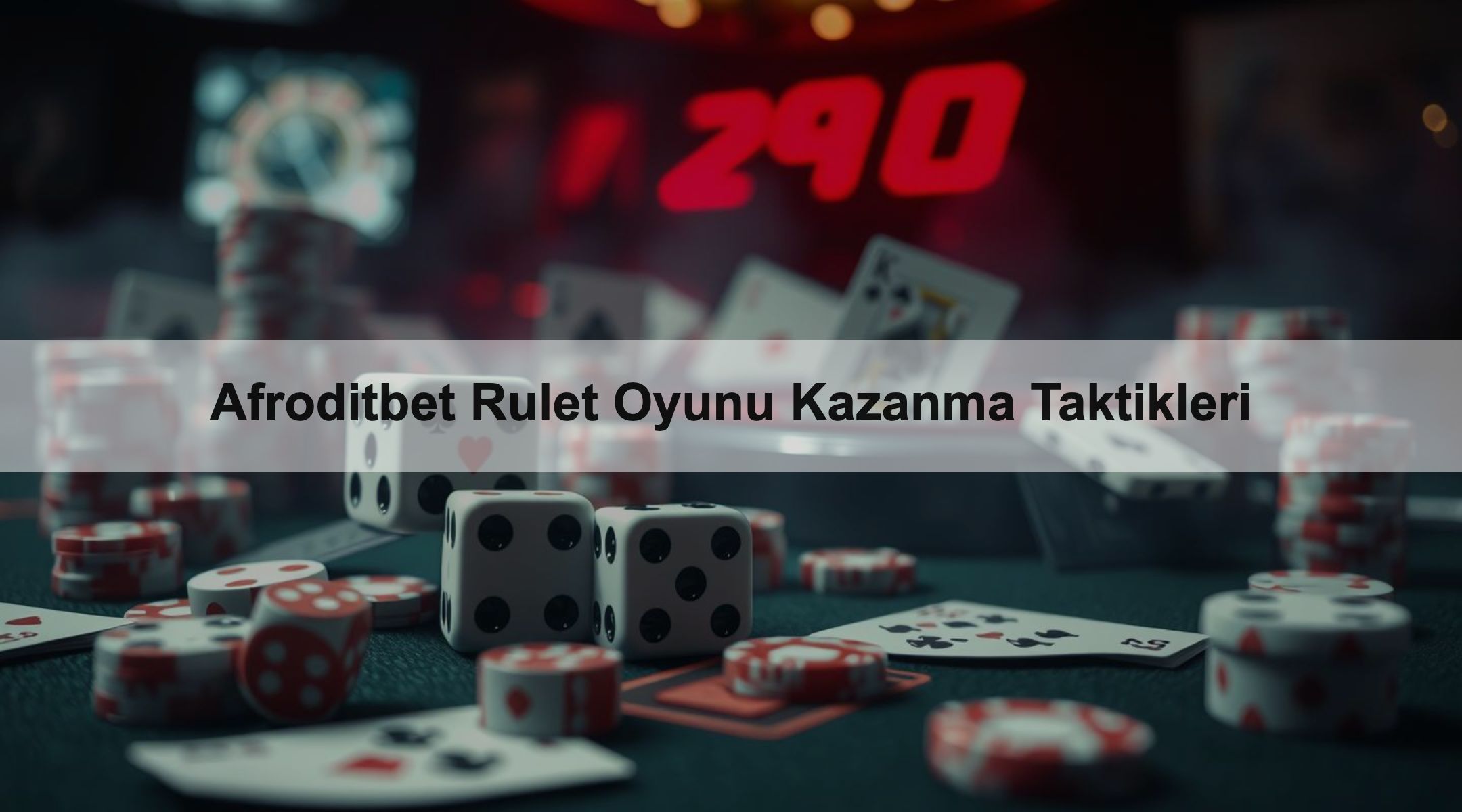 Afroditbet Rulet Oyunu Kazanma Taktikleri