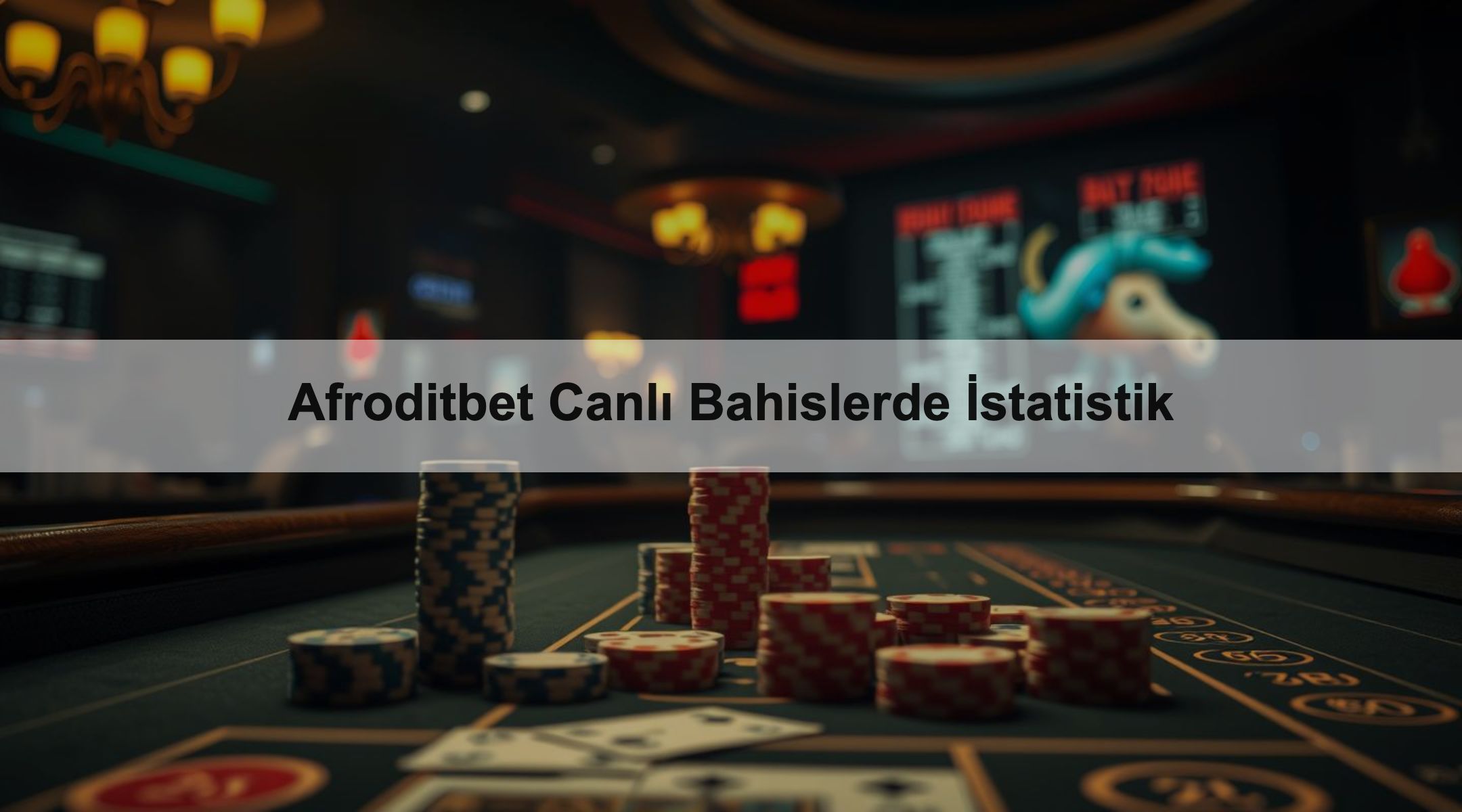 Afroditbet Canlı Bahislerde İstatistik